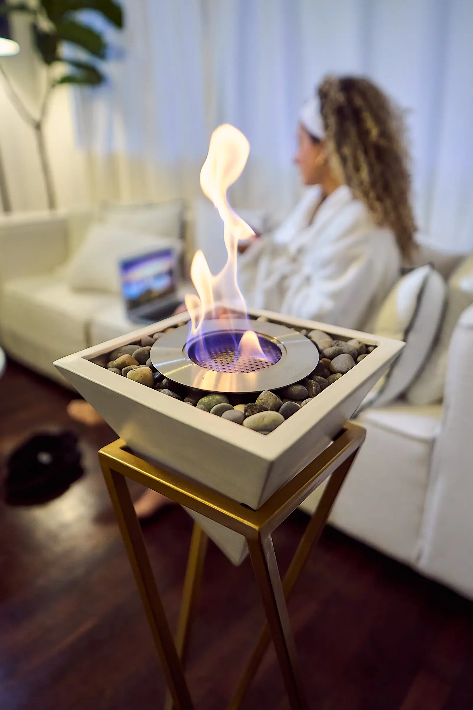 Chimenea ecológica Concreativa