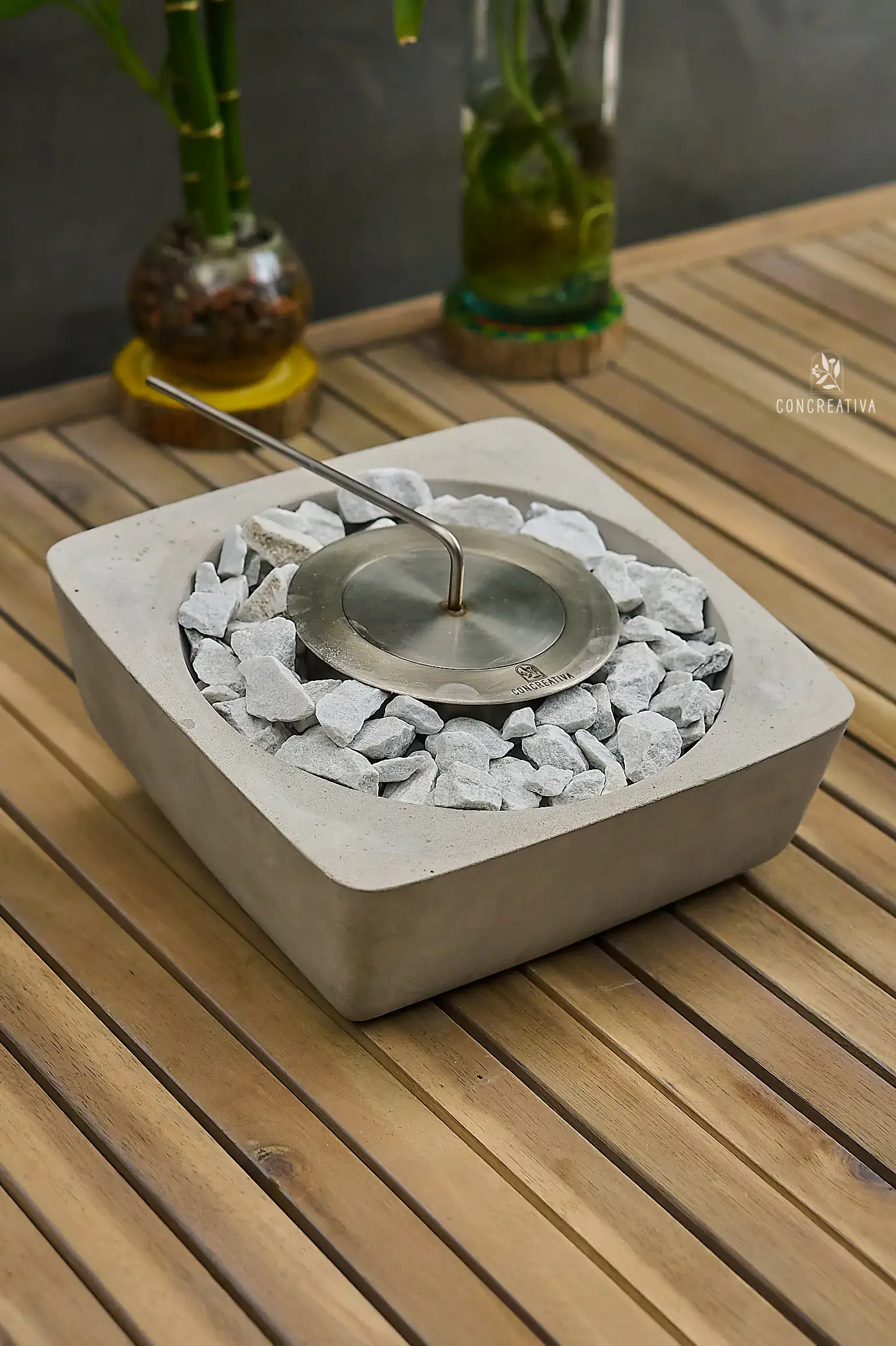 Chimenea Neptuno Gris