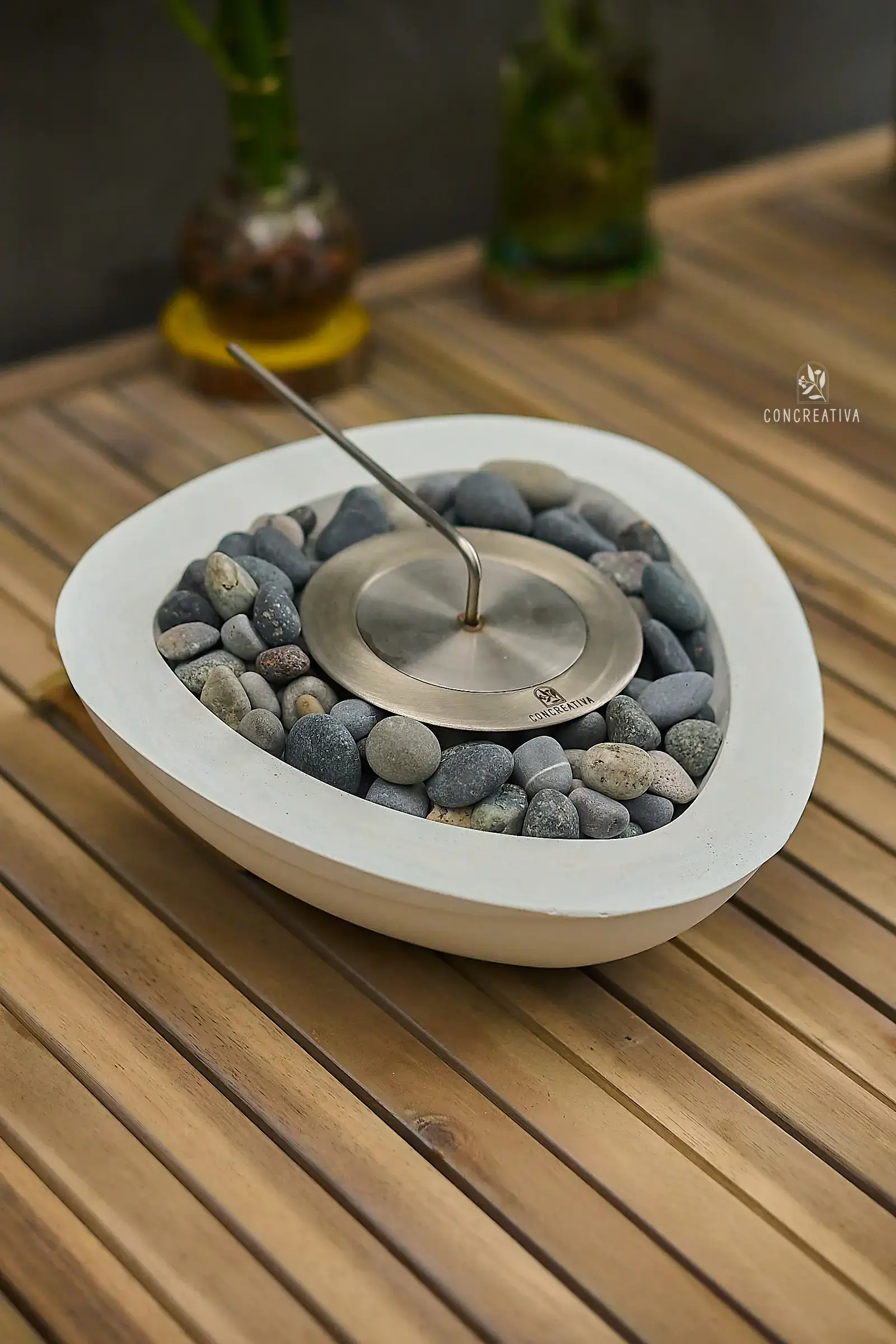 Chimenea Urano Blanco